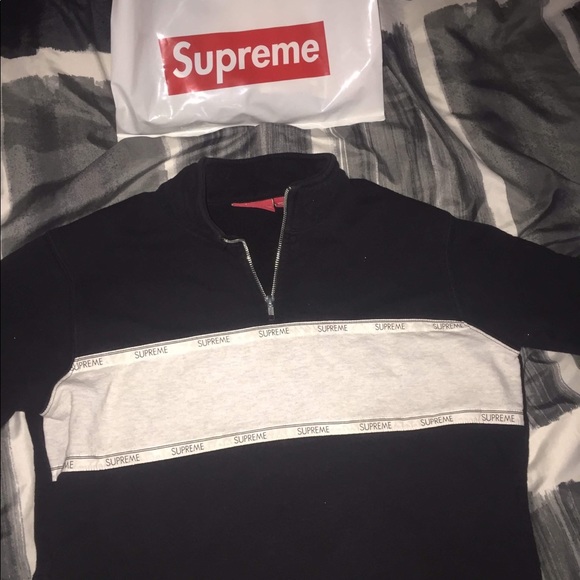 Supreme tapered zip up